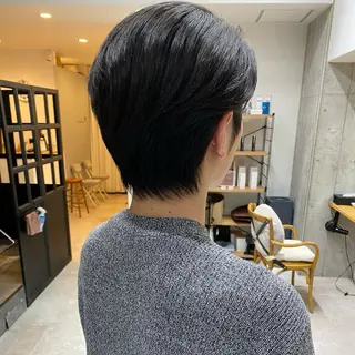 メンズ 透明感カラー /艶カラー/井上あいのヘアスタイル