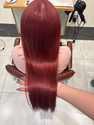 ロング ️🩵RINKA/ ハイトーンカラー🩵のヘアスタイル