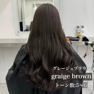 ロング カラー ブリーチなし🤍透明 感カラー🤍しゅうじのヘアスタイル