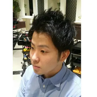 ショート メンズ na3moe【ナナナモエ】所属・髪質改善✨カラー特化 サロン🎨平尾晃一のヘアスタイル