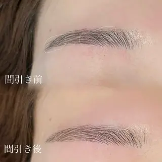 アイブロウ 高持続パーマ× 骨格分析眉毛mikiのマツエク・マツパデザイン