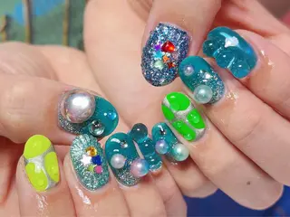 ネイル Nail Atelier IamI所属・アイアムアイ 大村磨衣のネイルデザイン