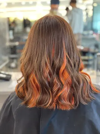 セミロング イトウ アキノリのヘアスタイル