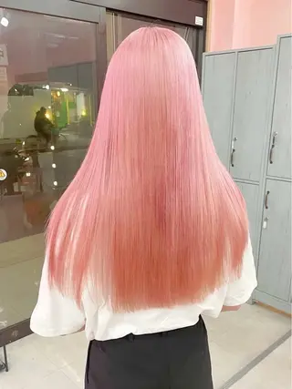 ロング ハイトーン/透明感 髪質改善/rinaのヘアスタイル