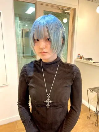 ショート habitt所属・Fu jiのヘアスタイル