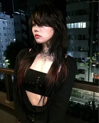 ロング SALOWIN原宿iori店 1F所属・ﾃﾞｻﾞｲﾝｶﾗｰ /ﾕｳﾀﾏﾝ👽のヘアスタイル