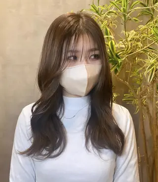 ロング 大口 楓のヘアスタイル