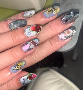 ネイル moe_nail所属・nail _bonsoir_のネイルデザイン