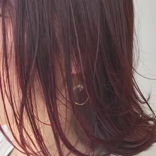 ミディアム カラー 小田桐 雅和のヘアスタイル