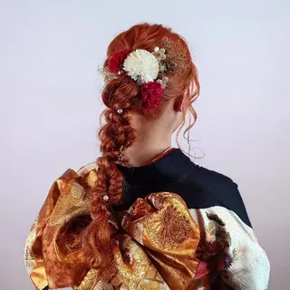 ロング カラー ヘアアレンジ ara (荒武梨香)  のその他イメージ