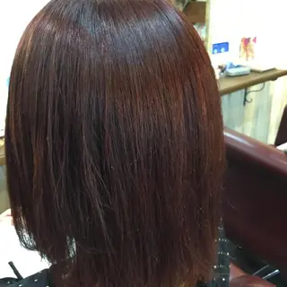 ミディアム カラー 金崎 新吾のヘアスタイル