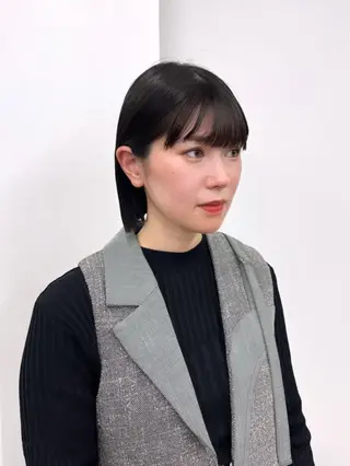 ミディアム カラー ヘアアレンジ HIROKO / 透明感暖色カラー🎀のヘアスタイル