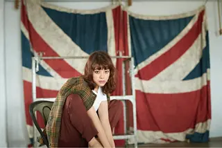 ミディアム 所渉/韓国レイヤー /ウルフカットのヘアスタイル