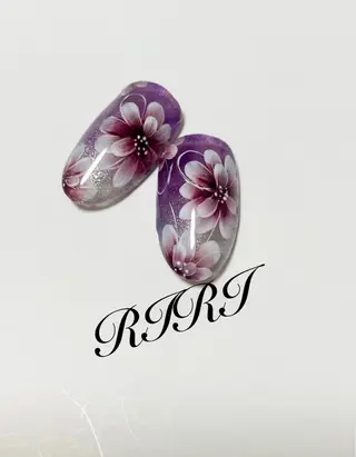 ネイル riri オーナーのネイルデザイン