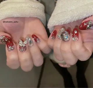 ネイル Spiky とうげ ふうかのネイルデザイン