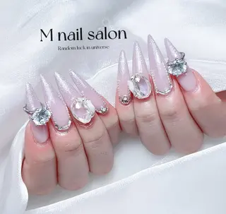ネイル M🌷nail 長さだし専門店のネイルデザイン