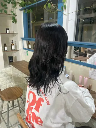 カラー luck みうのヘアスタイル