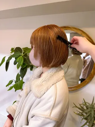 ショート Cinq所属・ハイライト🌟/ ボブ/豊田のヘアスタイル