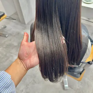 ロング 🫧コウノミナ /縮毛矯正🫧のヘアスタイル
