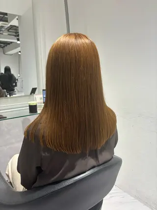 ロング カラー 表参道♡暗髪^ྀི 艶カラー♡アユミのヘアスタイル