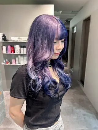 カラー po_no（ポノ）所属・やの ゆきなのヘアスタイル