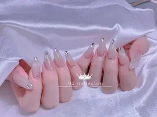 ネイル 長さだし専門店 M2　rikaのネイルデザイン