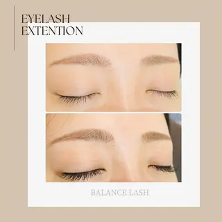 マツエク・マツパ BALANCE LASHのマツエク・マツパデザイン