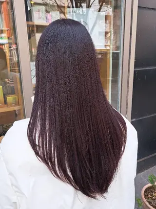 ロング カラー 渋谷／ ＭＩＹＵのヘアスタイル