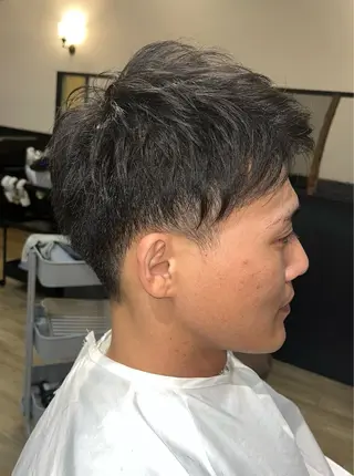 メンズ ALPHA CUT VILLA所属・大橋 美紀 アルファカットヴィラのヘアスタイル