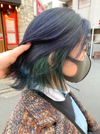 ショート カラー SALOWIN新宿三丁目 Frente店所属・薄田 珠美のヘアスタイル