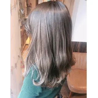 ロング カラー 韓国ヘア/レイヤー/ 暖色カラー/ Aiのヘアスタイル