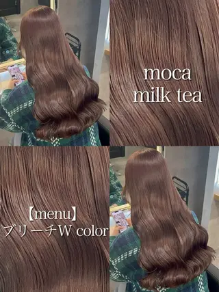 セミロング カラー 神谷勇太/ 札幌透明感カラー特化のヘアスタイル