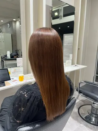 ロング カラー Glanz所属・Glanz yuukaのヘアスタイル