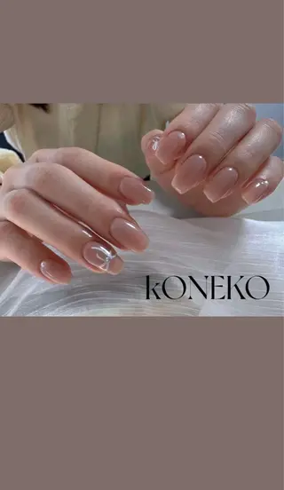 ネイル コネコネイルサロン モデル用のネイルデザイン