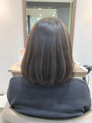 ミディアム カラー ecru🕊️堀内 眞帆のヘアスタイル