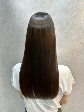 ロング 🔸縮毛矯正/髪質 改善カラー石崎🔸のヘアスタイル