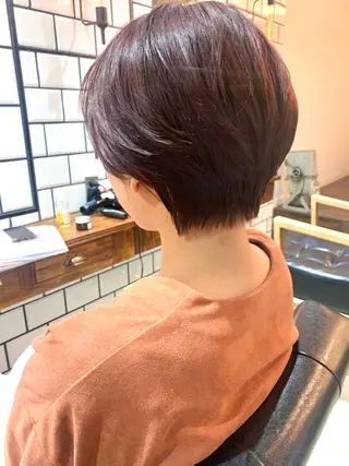 ショート カラー メンズヘア/レイヤー /ボブ山内春輝のヘアスタイル