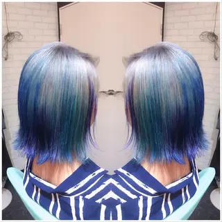 ショート カラー ヘアアレンジ Kimura Shinyaのヘアスタイル