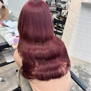 ロング 顔まわりカット/艶髪 カラー✨けいとのヘアスタイル