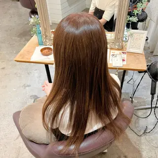 ロング カラー Dia ‎ アキヨシ ミユのヘアスタイル