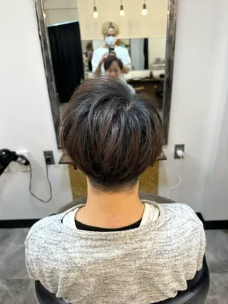 ショート メンズ メンズパーマ特化🏆 宮崎健人✨️のヘアスタイル