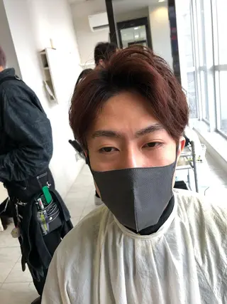 カラー メンズ アグヘアーシータ所属・🤩メンズカット/ パーマ山本🤩のヘアスタイル