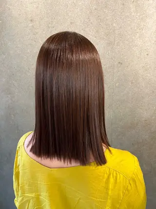 ミディアム relile所属・🔷髪質改善✂︎ 艶髪矯正✂︎岡崎洋介のヘアスタイル