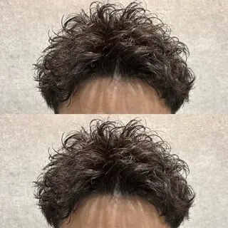 ショート パーマ指名率No1 メンズ特化ケイトのヘアスタイル