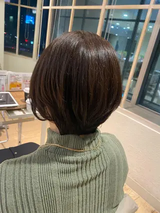 ショート 顔周り/くびれヘア 韓国ヘア💕風間るなのヘアスタイル