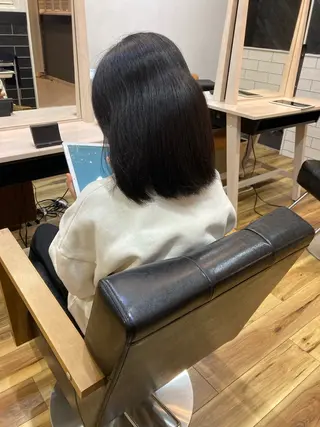 セミロング キッズ JUNO HAIR SALON所属・RuCOR. yuriのヘアスタイル