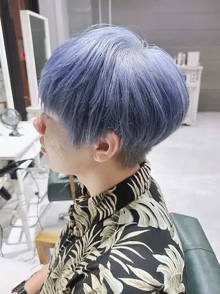 ショート カラー ヘアアレンジ メンズ 𝐑𝐈𝐍𝐊𝐀 🐣🩷のヘアスタイル