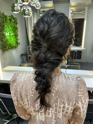 ロング ヘアアレンジ hair salon Lihina所属・韓国ヘア🇰🇷 FUMINAのヘアスタイル