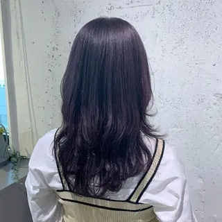 ロング カラー 310【サンイチマル】所属・透明感ハイトーン🦄 キラ🌈のヘアスタイル