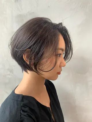 ショート カラー 🉐レイヤー/塩見 弘樹🉐渋谷のヘアスタイル